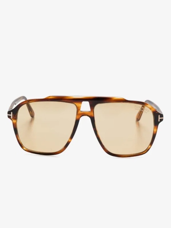 Tom Ford Accessories - Tom Ford Tortoise Aviator Sunglasses (Unisex)